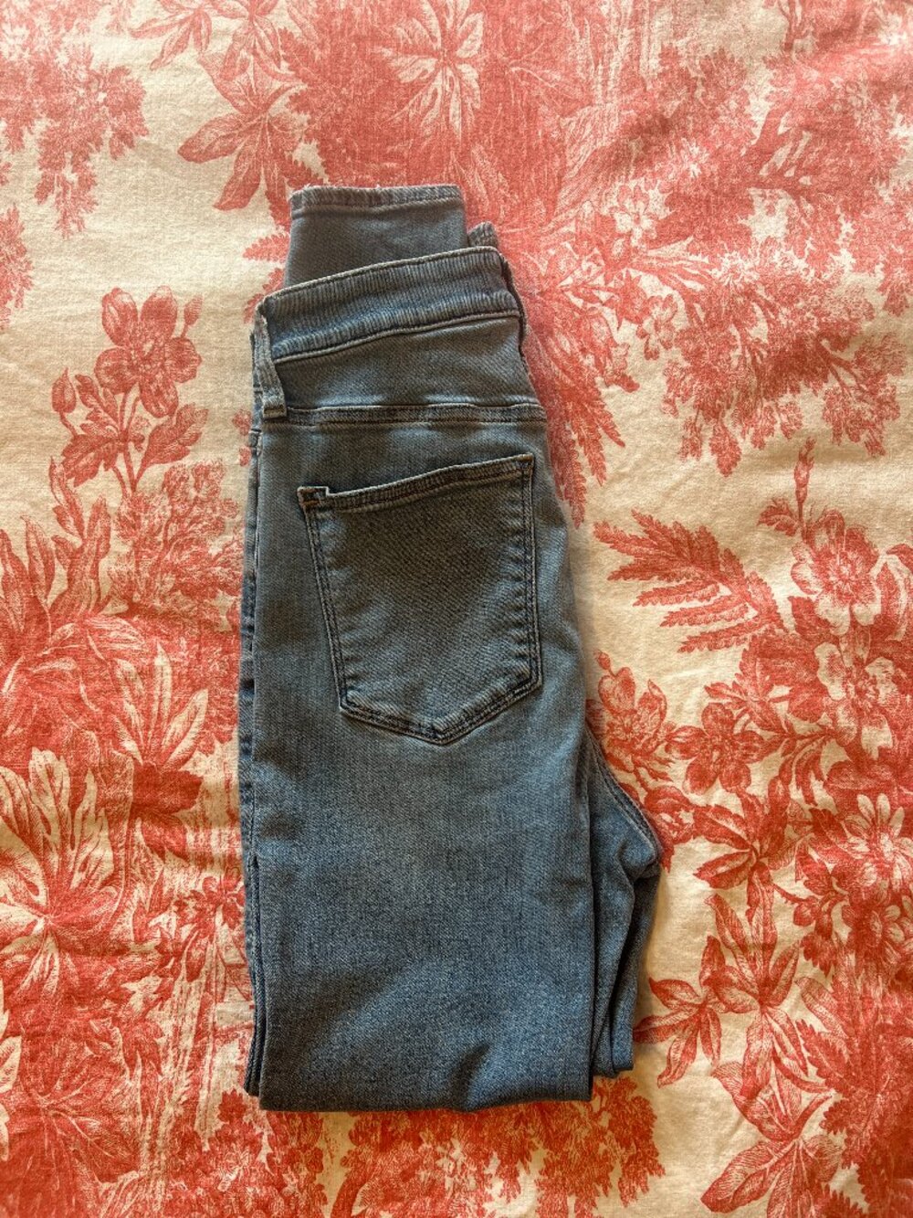 Madewell ZIPPER Curvy Roadtripper Jeans Size 28 Lightwash